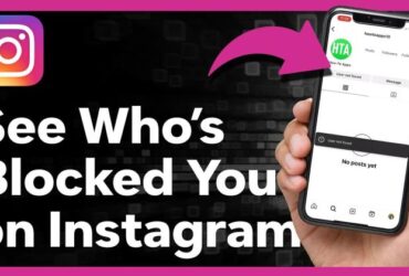 How to see who blocked you on Instagram